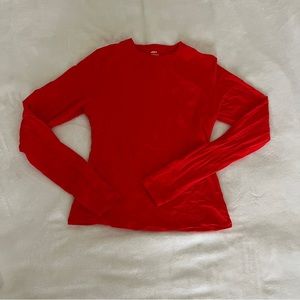 SKIMS FITS EVERYBODY LONG SLEEVE RUBY